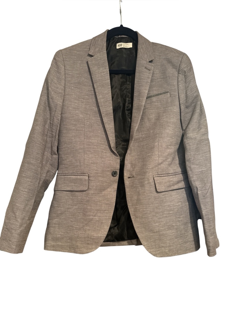 H&M Gray young boys Tailored Blazer. Size 14